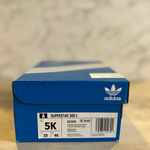 Adidas Originals Superstar Dino Sneakers, Toddler Size 5K, Green - Picture 9 of 9